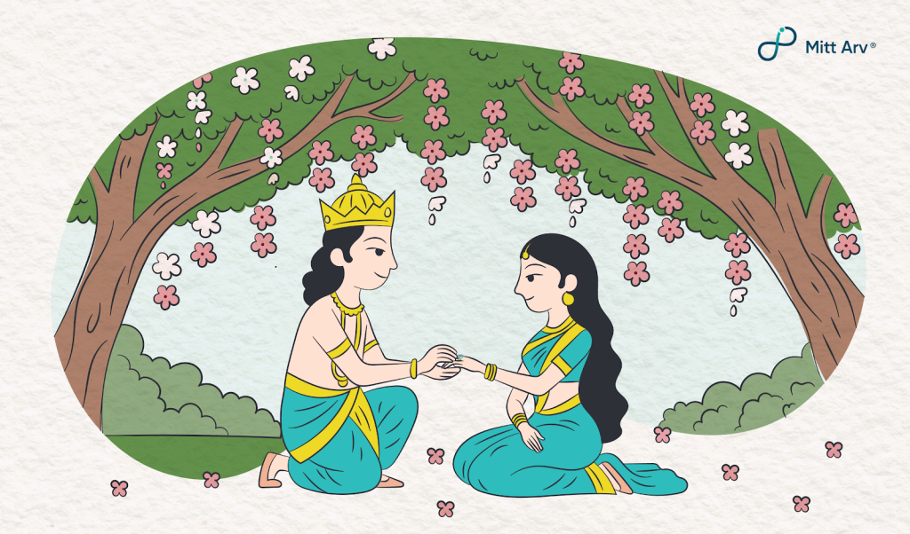 Shakuntala and King Dushyant